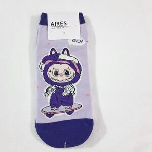 Labubu Purple Women's Socks, One Size Fits Most, New With Tag
